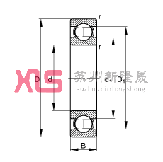 S 16004,  DIN 625-1 ˜ʵҪߴ