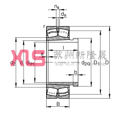 {ĝLS 21310-E1-K + AHX310,  DIN 635-2 ˜ʵҪߴ, F׺ж