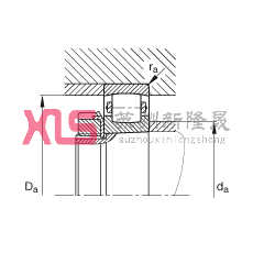 ΝLS 20313-K-MB-C3,  DIN 635-1 ˜ʵҪߴ, FףF 1:12