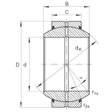 PS GE140-FO-2RS,  DIN ISO 12 240-1 ˜, Soɂȴܷ