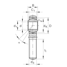 US GAKL6-PB,  DIN ISO 12 240-4 ˜ʣݼySo
