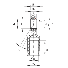 US GIR70-UK-2RS, (j) DIN ISO 12 240-4 ˜ʣ(ni)ݼySoɂȴܷ