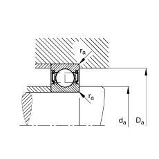 S 6322-2RSR, (j) DIN 625-1 (bio)(zhn)Ҫߴ, ɂ(c)ܷ