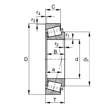 AFLS 32214-A,  DIN ISO 355 / DIN 720 ˜ʵҪߴ磬ɷx{Ɍ