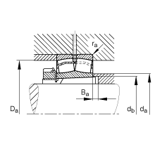 {ĝLS 23128-E1-K-TVPB + H3128,  DIN 635-2 ˜ʵҪߴ, F׺;o