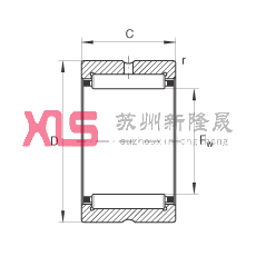 LS RNA4910,  DIN 617/ISO 1206 ˜ʣߴϵ 49